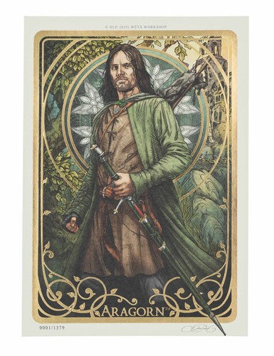 Lord Of The Rings Trilogy - Aragorn (A5) Art Print, Other, Collectibles