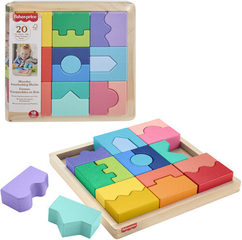 Wooden Interlocking Blocks
