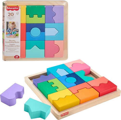 Wooden Interlocking Blocks