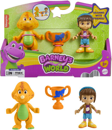 Barney Billy & Mel Figure Pack