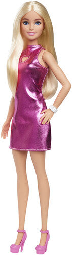 Barbie Fashionista Pink Dress Heart Cutout Malibu