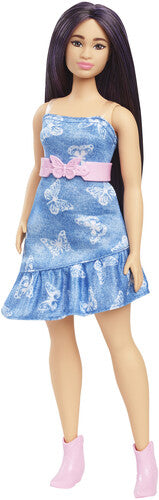 Barbie Fashionista Butterfly Dress Black Hair