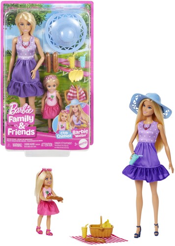 Barbie Malibu And Chelsea 2 Pack Blonde, Barbie, Collectibles