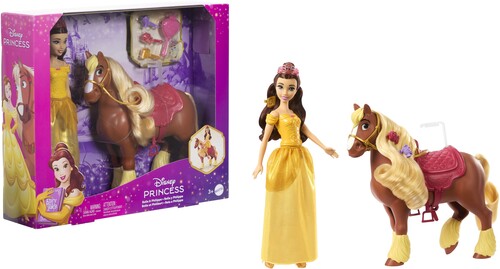 Disney Princess Belle And Horse