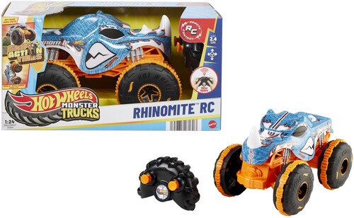 Hot Wheels Monster Truck Rc 1 24 Rhinomite