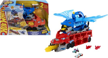 Hot Wheels City Dual Dragon Transporter, Hot Wheels, Collectibles
