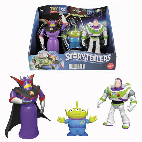 Pixar Storytellers Toy Story Buzz Zurg Alien 3Pk