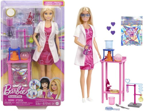 Barbie Career Playset Scientist Blonde, Barbie, Collectibles