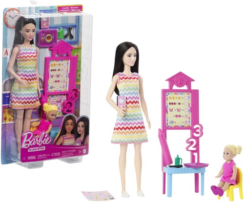 Barbie Teacher Black Hair