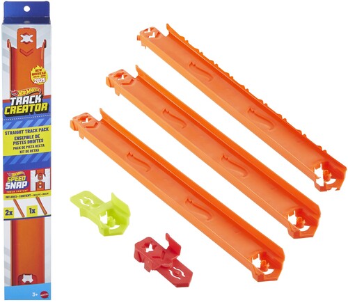 Hot Wheels Track Creator Straight Track Pack