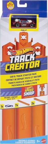 Hot Wheels Track Creator Track & Car Starter Pack