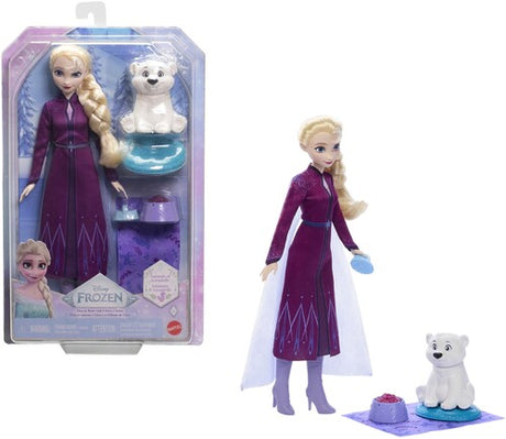 Frozen Elsa And Baby Bear Set, Disney Frozen, Collectibles