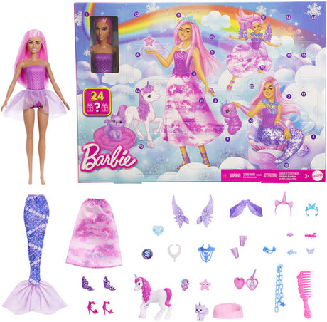 Barbie Fantasy Advent Calendar, Barbie, Collectibles