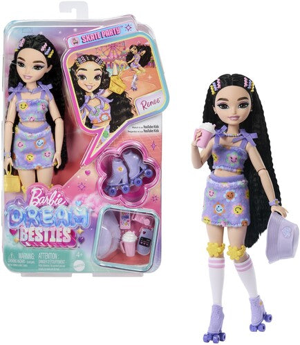 Barbie Dream Besties Roller Skate Renee, Barbie, Collectibles