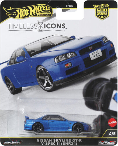 Hot Wheels Premium Nissan Skyline R34 Gtr Tas Deco, Hot Wheels Premium, Collectibles