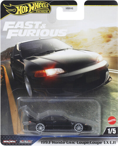 Hot Wheels Premium 1993 Honda Civic Coupe Ex, Hot Wheels Premium, Collectibles