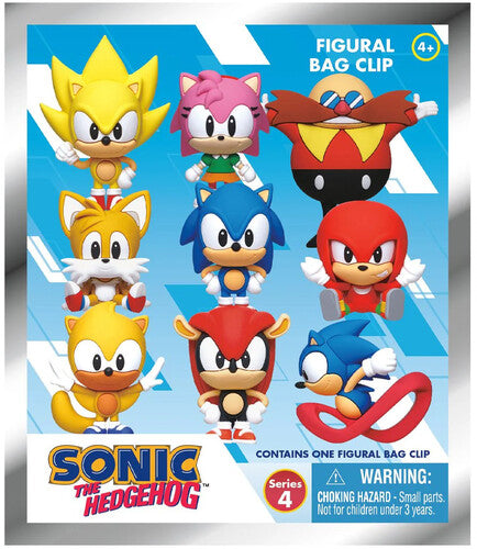 Sonic S4 3D Foam Bag Clip 24Pc Blind Pdq