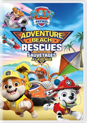 Paw Patrol: Adventure Beach Rescues, Paw Patrol: Adventure Beach Rescues, DVD
