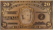 Fallout New Vegas Replica Ncr $20 Bill