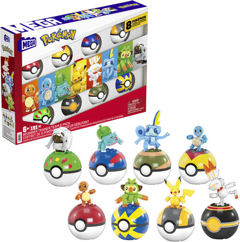 Pokemon Beginner Trainer Team 8 Pack