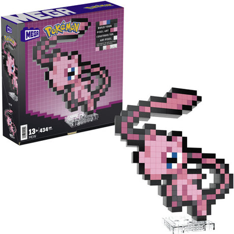 Pokemon Mew Pixel Art, Mega Bloks Pokemon, Collectibles
