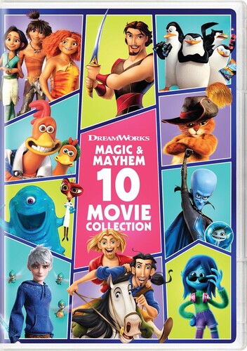Dreamworks Magic & Mayhem 10-Movie Collection, Dreamworks Magic & Mayhem 10-Movie Collection, DVD