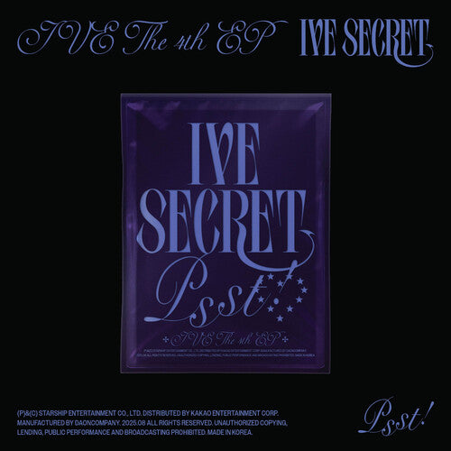 Ive Secret (Psst Ver) Ive The 4Th Ep