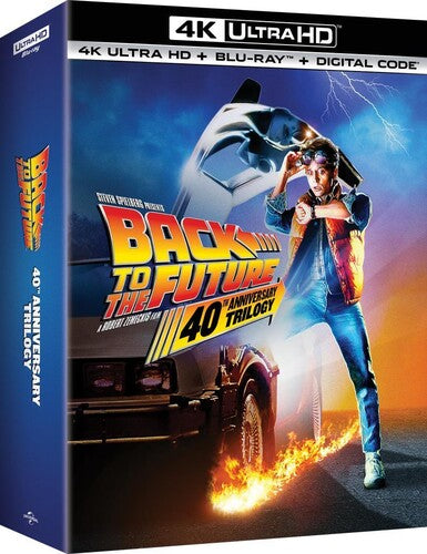 Back To The Future Trilogy: 40Th Anniversary Ed, Back To The Future Trilogy: 40Th Anniversary Ed, ULTRA HD