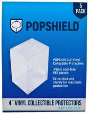 Popshield 4 Collectible Protectors 5 Pack Clear