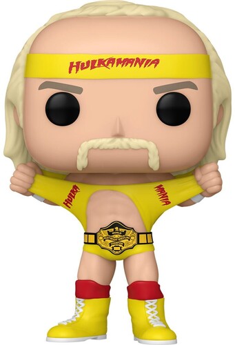 Pop Wwe Hulkamania With Belt