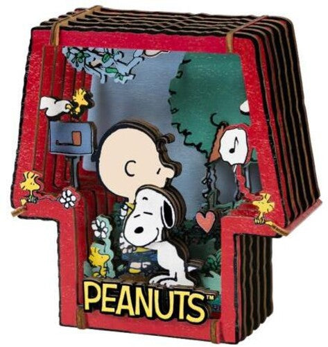 Snoopy Healing Hug Wooden Theater
