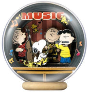 Snoopy Night Of Music Wooden Crystal Ball