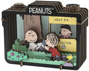Snoopy Relaxing Holiday Wooden Theater