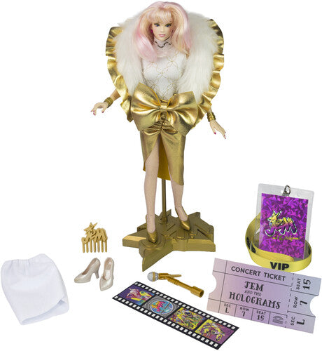 Jem And The Holograms Jem Glitter 12In Fash Doll