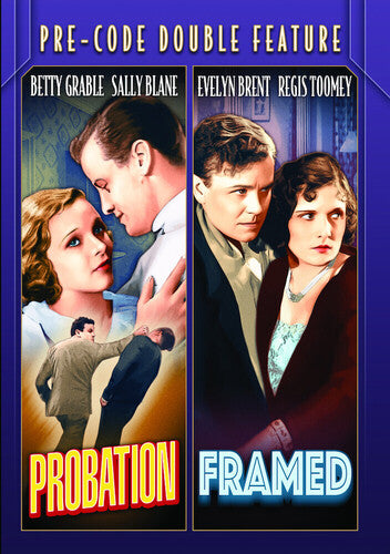 Pre-Code: Probation (1932) / Framed (1930), Pre-Code: Probation (1932) / Framed (1930), DVD