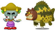 Pop Animation Spongebob Squidward & Sea Bear 2Pk