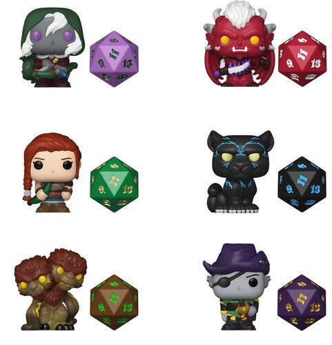 Bitty Pop & Dice D&D S1 One Random Bitty Pop Per