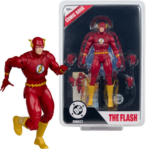 Dc Direct 7In Figure With Comic - Wv11 - Flash 123