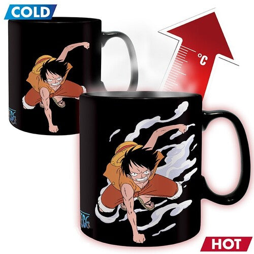 One Piece - Mug Heat Change - 460 Ml - Luffy & Ace, One Piece - Mug Heat Change - 460 Ml - Luffy & Ace, Collectibles