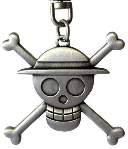 One Piece - Keychain 3D Skull Luffy X4, One Piece - Keychain 3D Skull Luffy X4, Collectibles