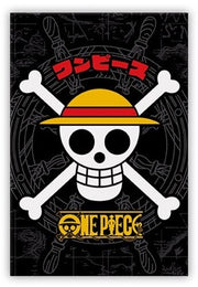 One Piece - Standard Magnet - Strawhat Skull X4