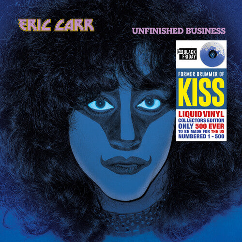 Unfinished Business: Liquid Vinyl Numbered, Eric Carr, LP