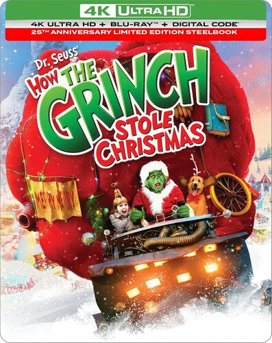 Dr Seuss' How Grinch Stole Christmas (Steelbook), Dr Seuss' How Grinch Stole Christmas (Steelbook), ULTRA HD