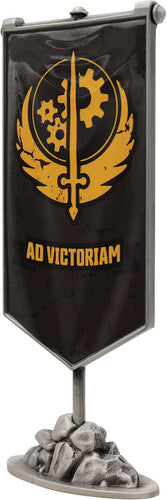 Fallout Brotherhood Of Steel Metal Banner, Fallout Brotherhood Of Steel Metal Banner, Collectibles