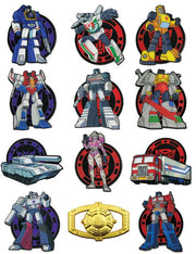 Transformers Mystery Pin Badges 12Ct Display