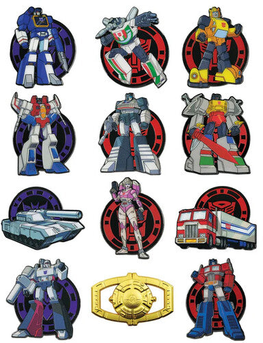 Transformers Mystery Pin Badges 12Ct Display
