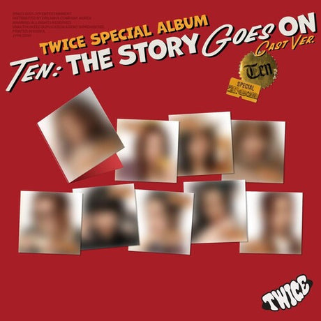 Ten: The Story Goes On [Cast Ver.], Twice, CD