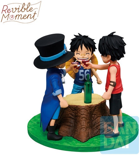 One Piece Ace Sabo Luffy Revible Moment Fig