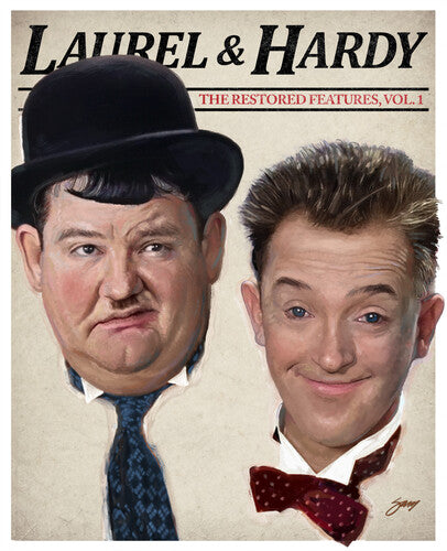 Laurel & Hardy - The Restored Features Volume 1, Laurel & Hardy - The Restored Features Volume 1, DVD