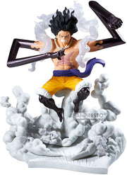 One Piece Senkozekkei Monkey D Luffy Gear4 Statue